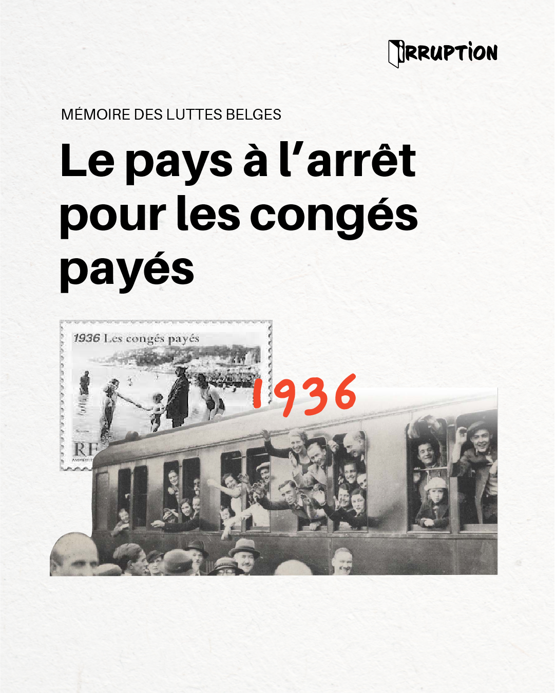 Pays à l'arrêt pour les congés payés (1936)