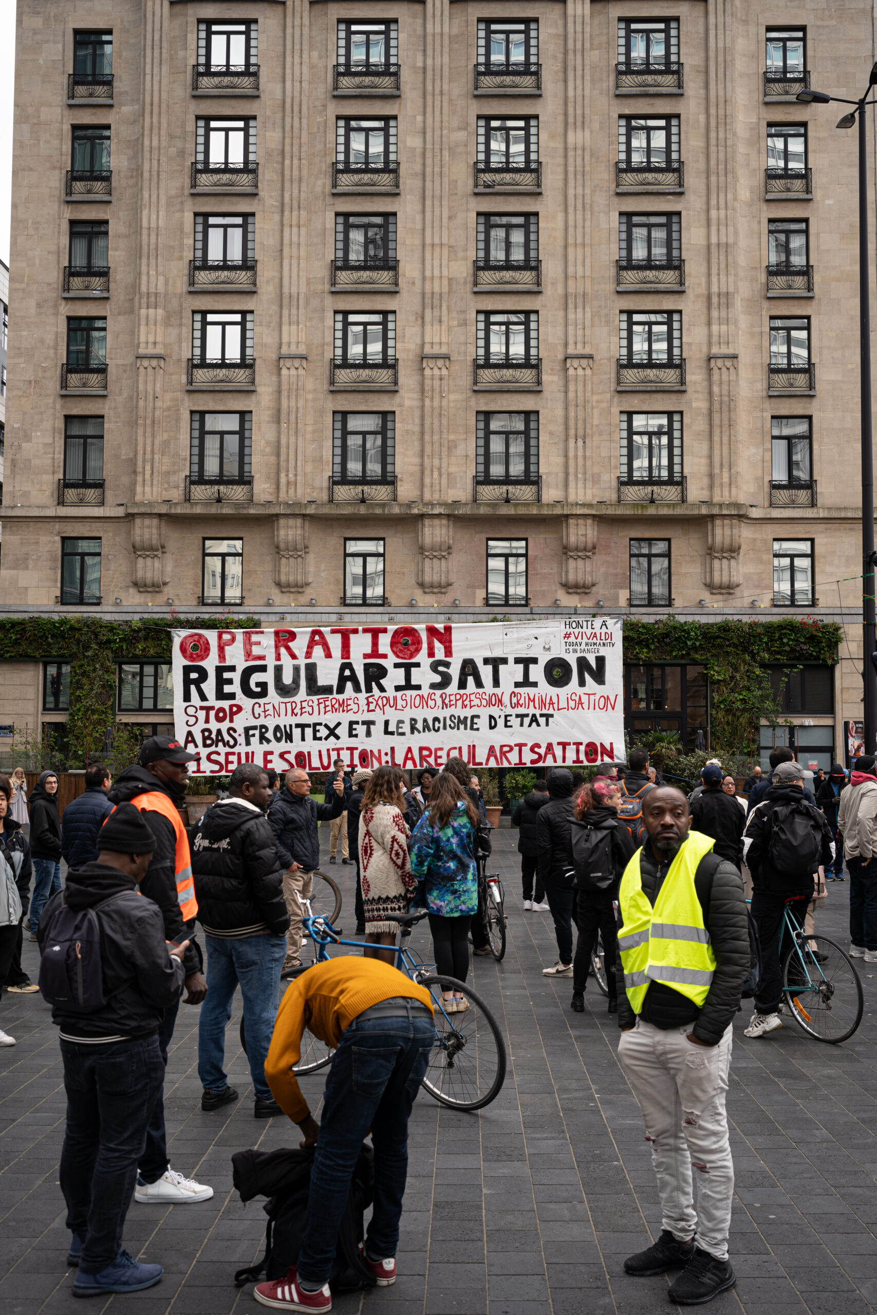 Marche pour la régularisation des personnes sans-papiers